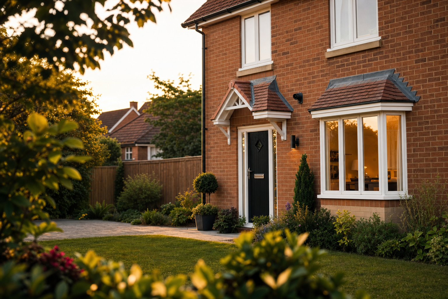 British family home protected by ClosetGuardian security camera